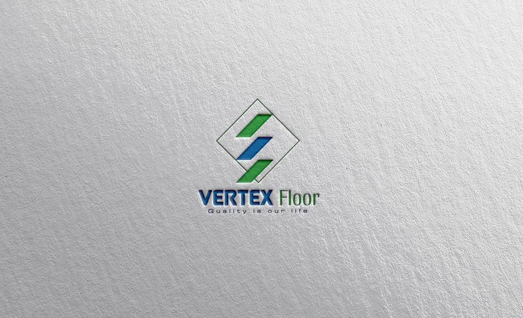 Thiết kế logo công ty sàn gỗ Vertex | Quy chuẩn màu sắc, Font chữ